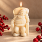 Babbo Natale Mood Candles acceso