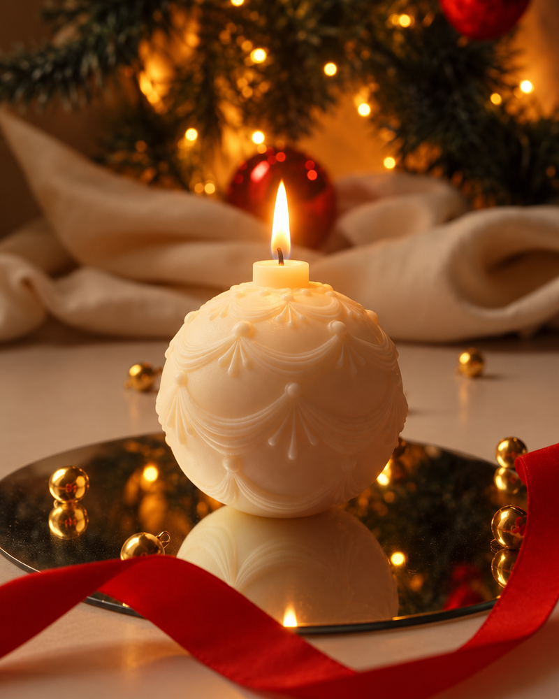 Biancaneve Mood Candles accesa - Natale 2026