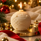 Luce di Cristallo Mood Candles accesa - Natale 2026
