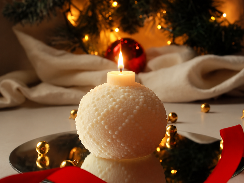 Luce Di Natale Mood Candles accesa - Natale 2026